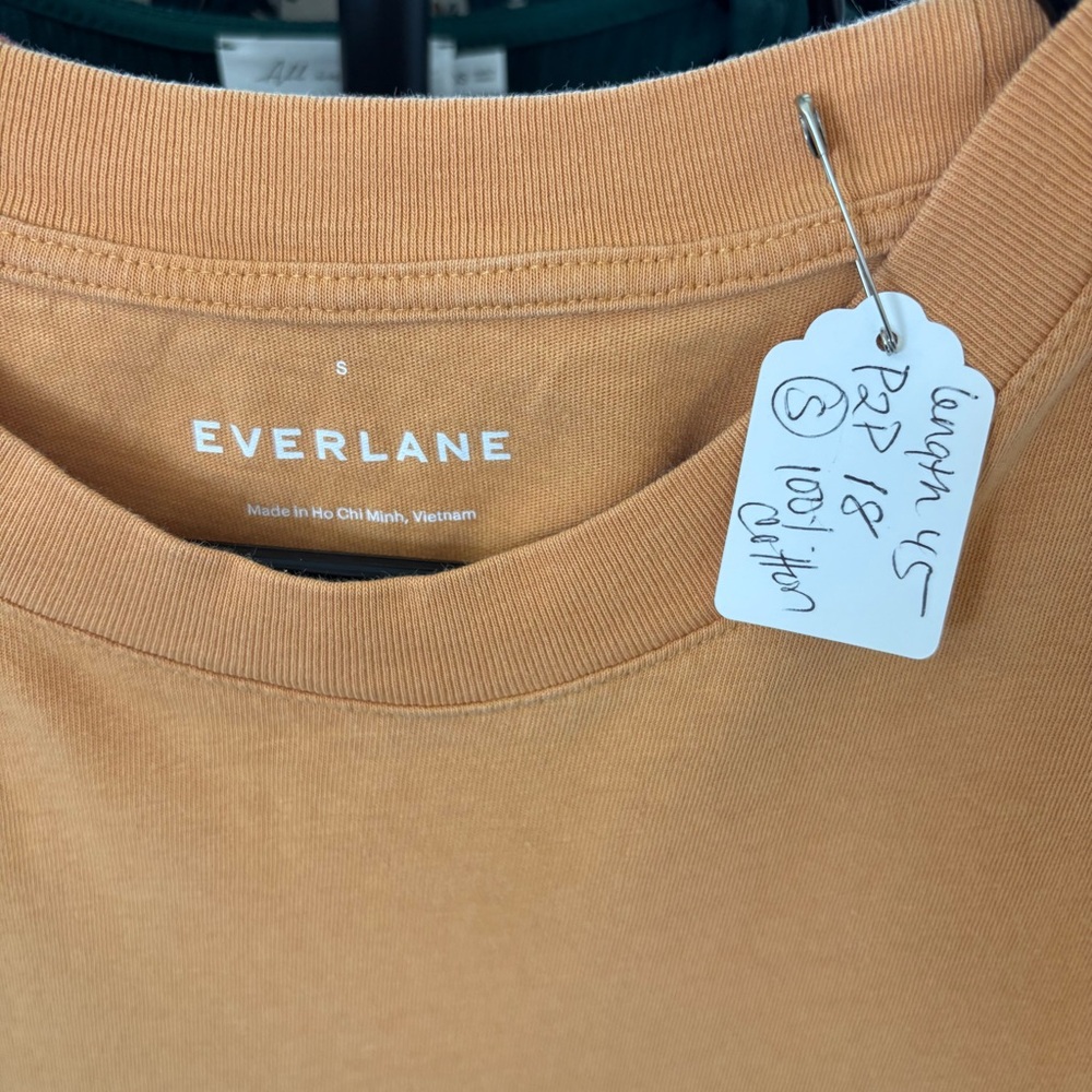 🚨Everlane Sleeveless Midi Dress in Mustard Small - Picture 6 of 6